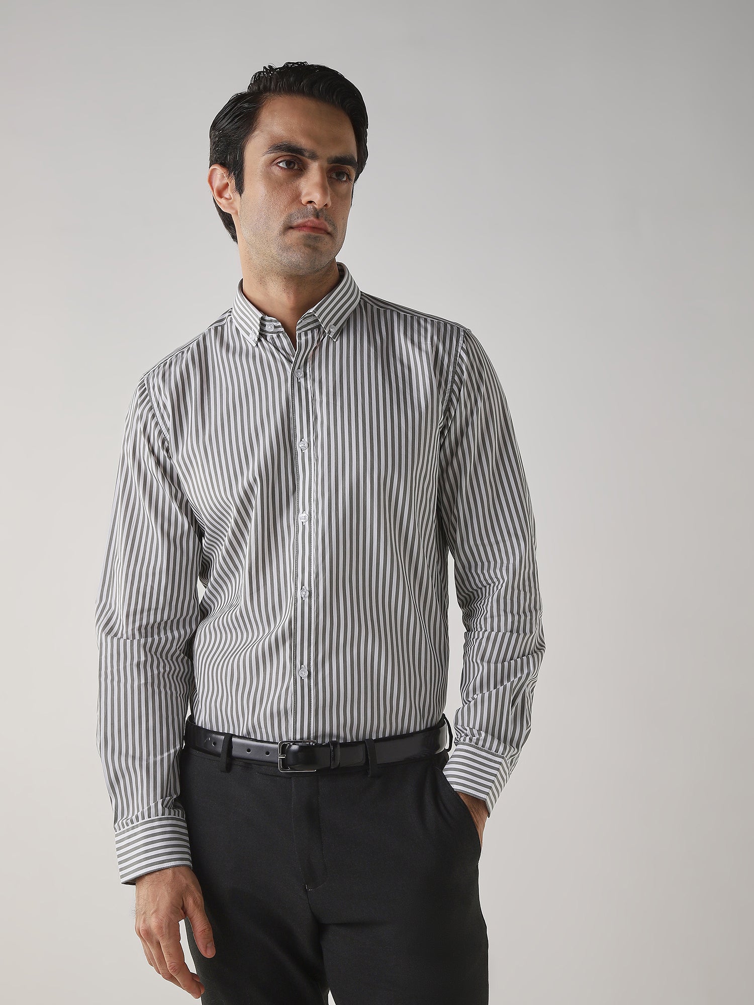 Shirts - WHITE/GREY | Classic Formalwear
