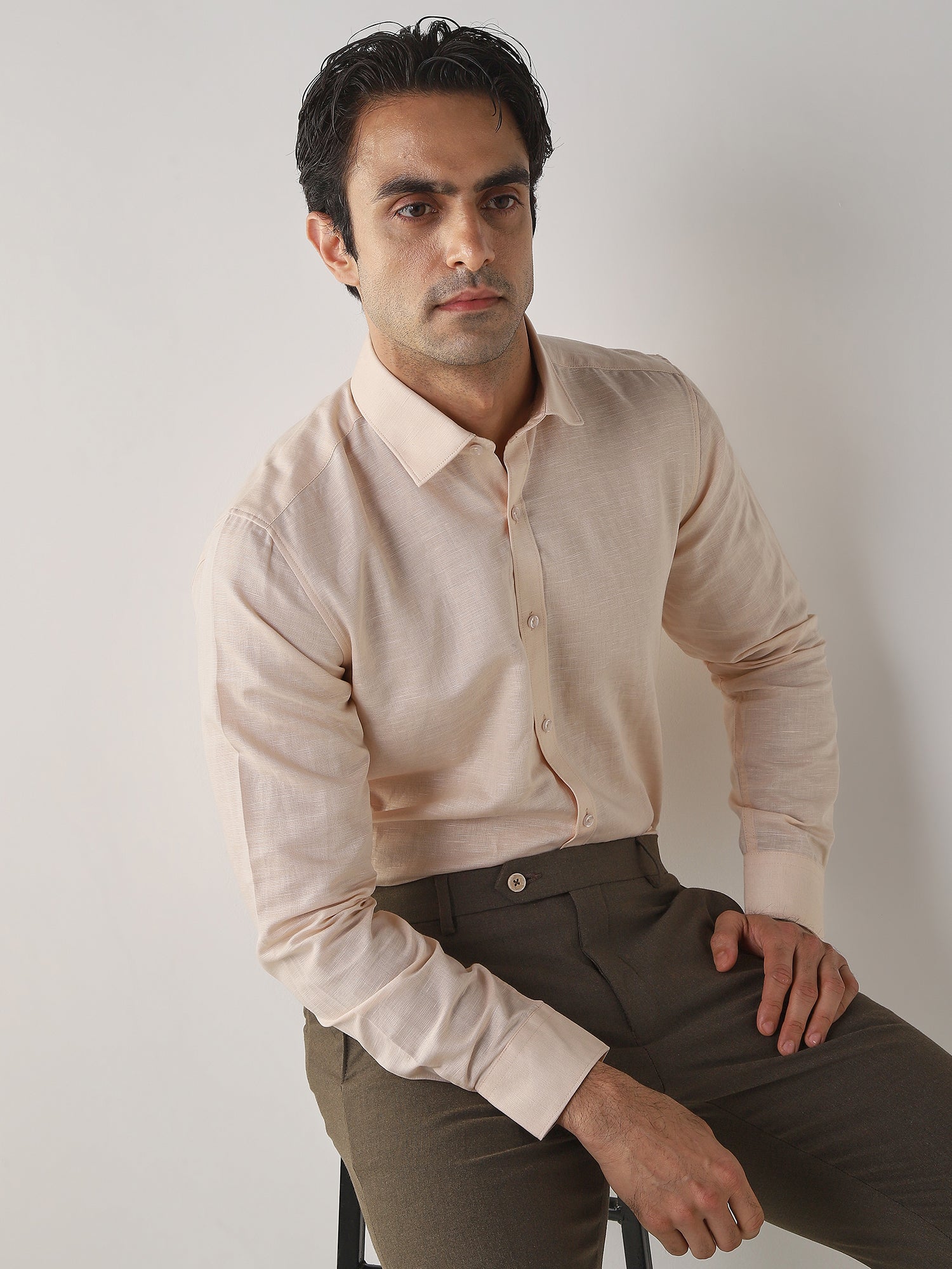 Shirts - Beige | Classic Formalwear