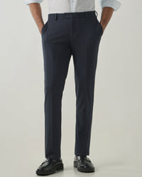 Blue Mel Tailor Fit Fashion Formal Trousers