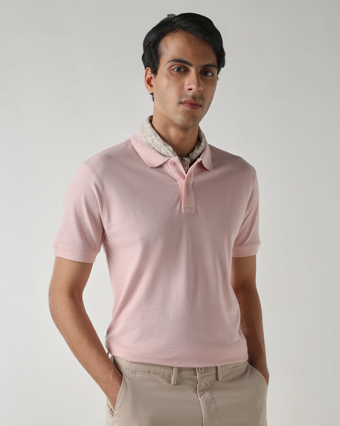 Men Regular Fit T-Shirt Lotus