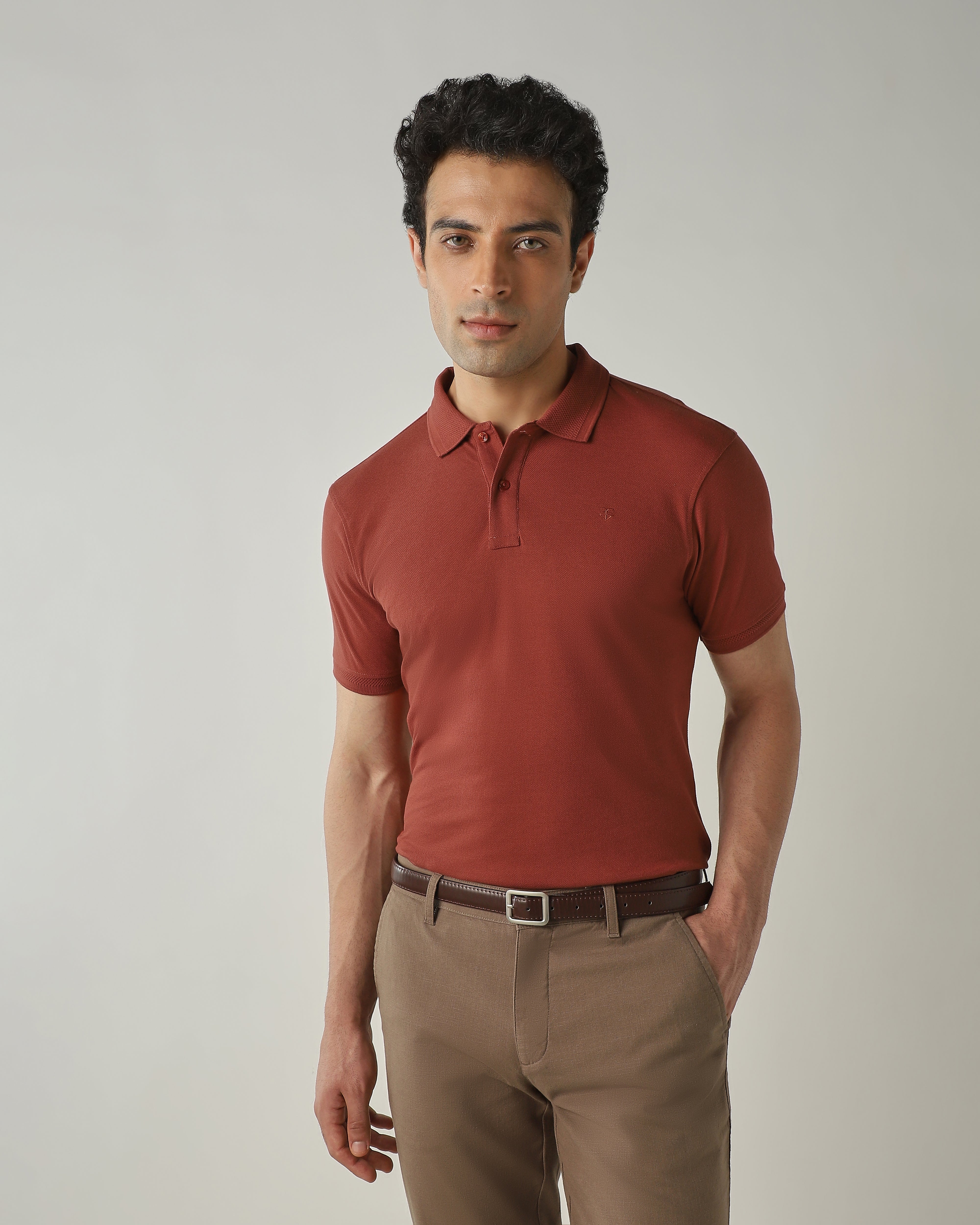 T-Shirt Tandoori Spice Regular Fit 100% Cotton