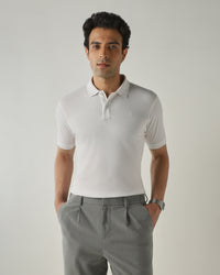 T-Shirt White Regular Fit 100% Cotton