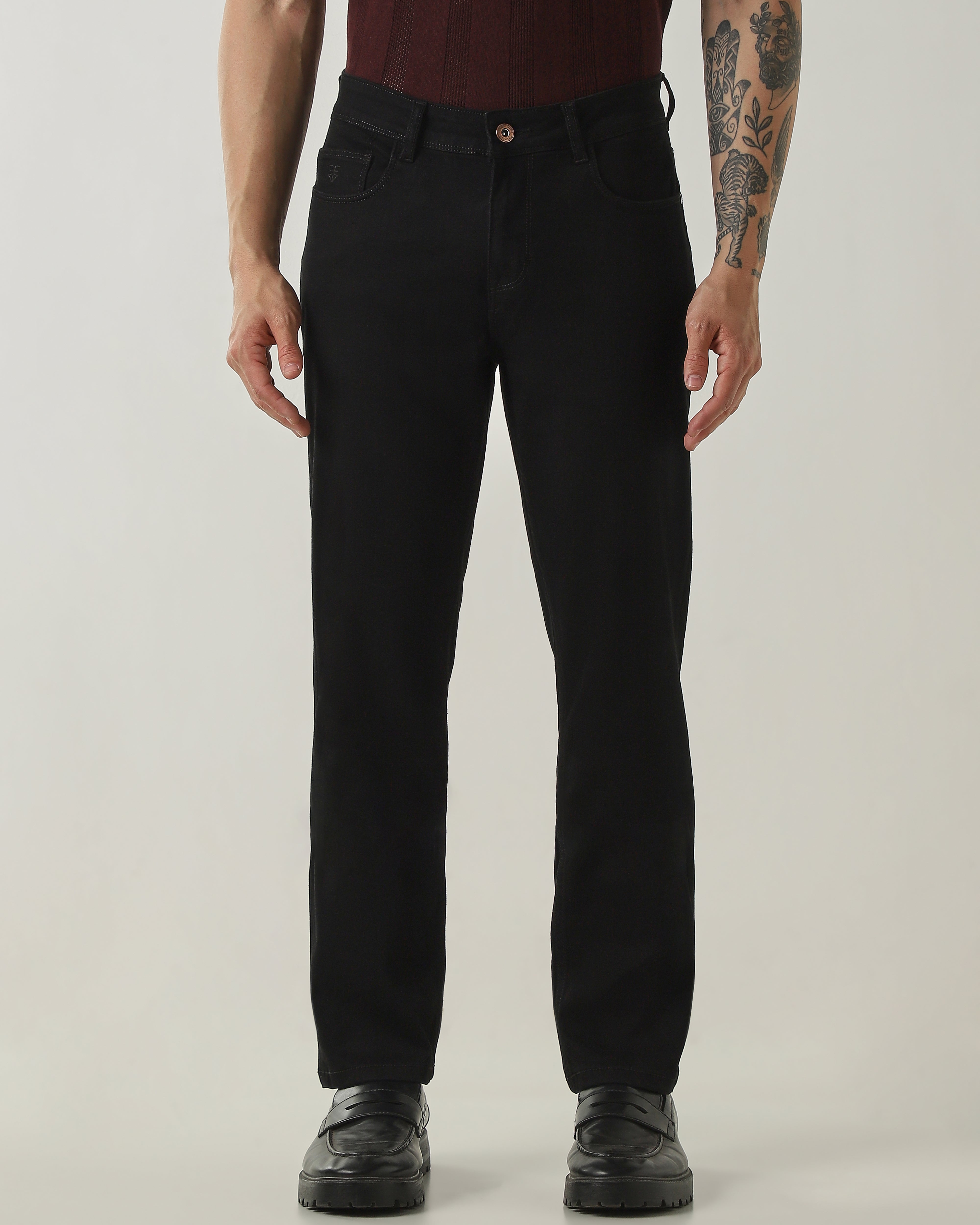 Slim Fit Jeans Black