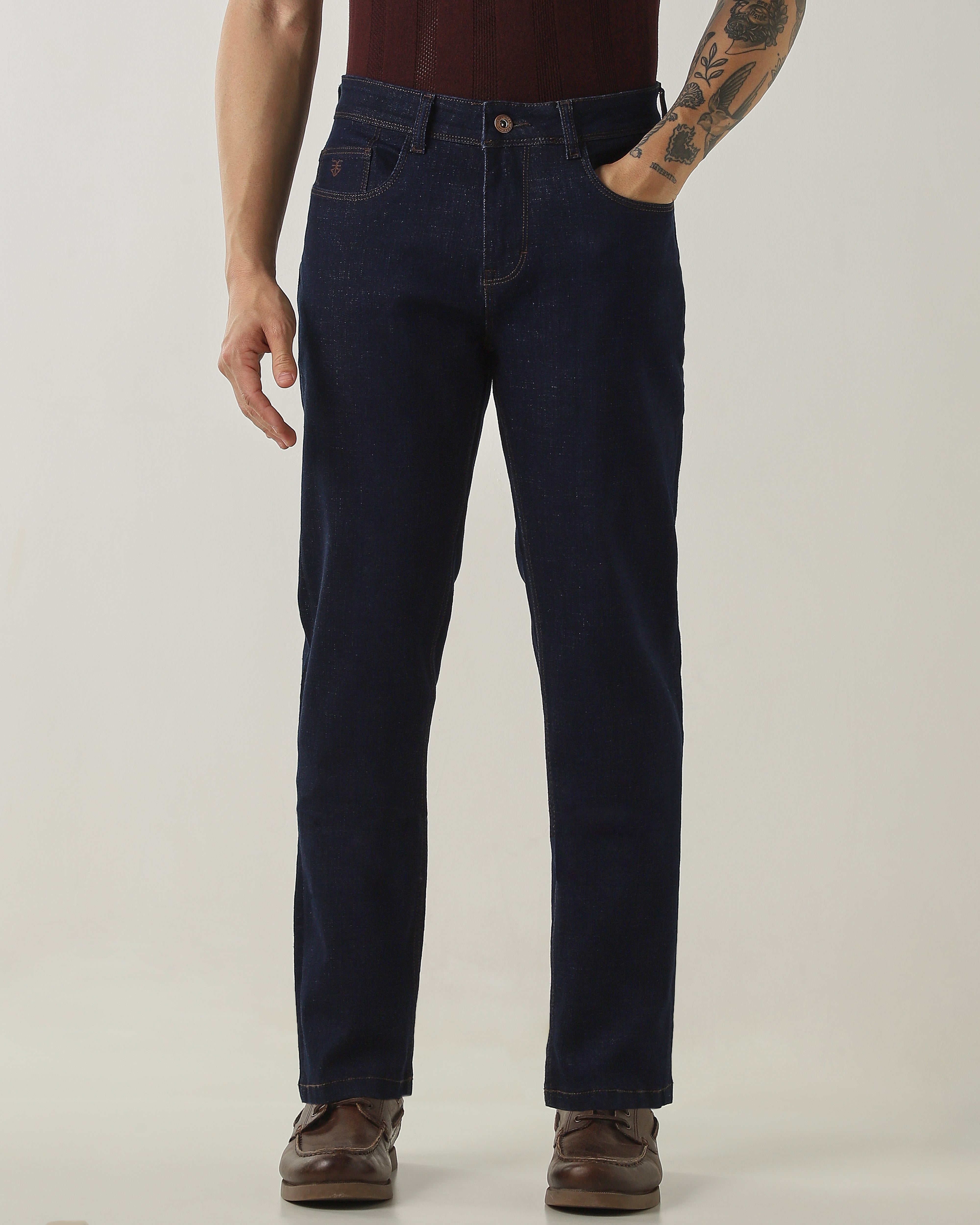 Regular Fit Jeans Mid Blue