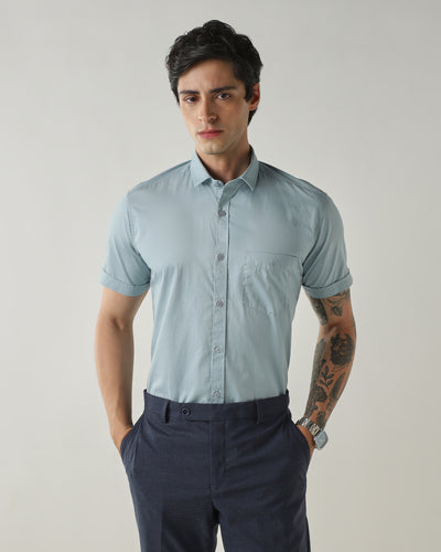 Slim Fit Shirt Blue