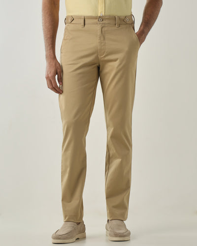 Fawn REGULAR Smart Casual Trousers