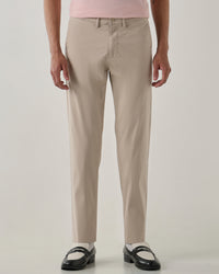 Men Regular Fit Trouser Fawn
