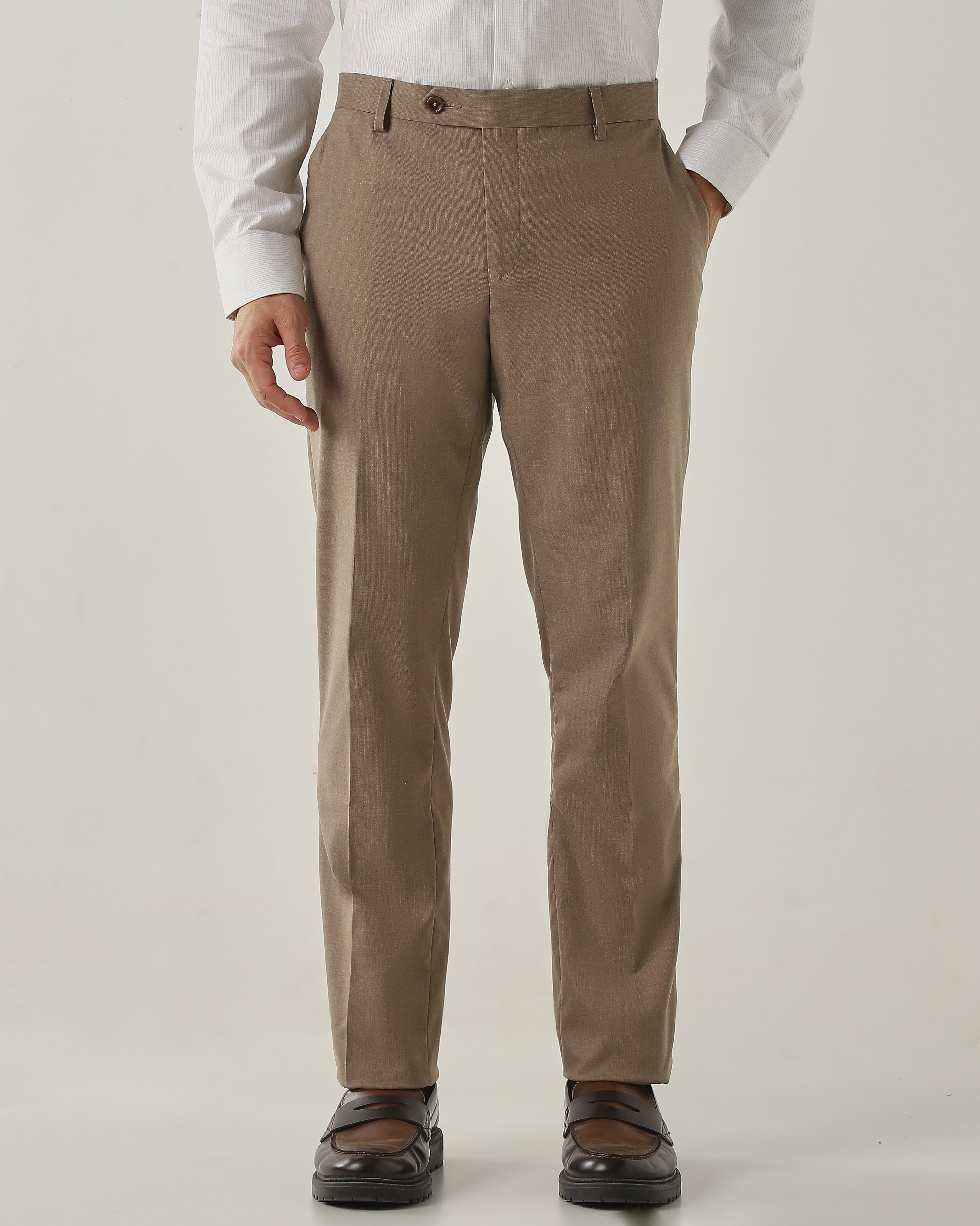 Tailor Fit Trouser Beige
