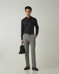 Shirt Black Slim Fit 100% Cotton
