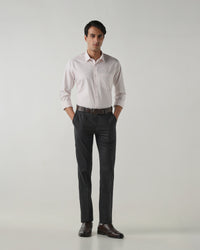 Men Regular Fit Shirt White/Pink