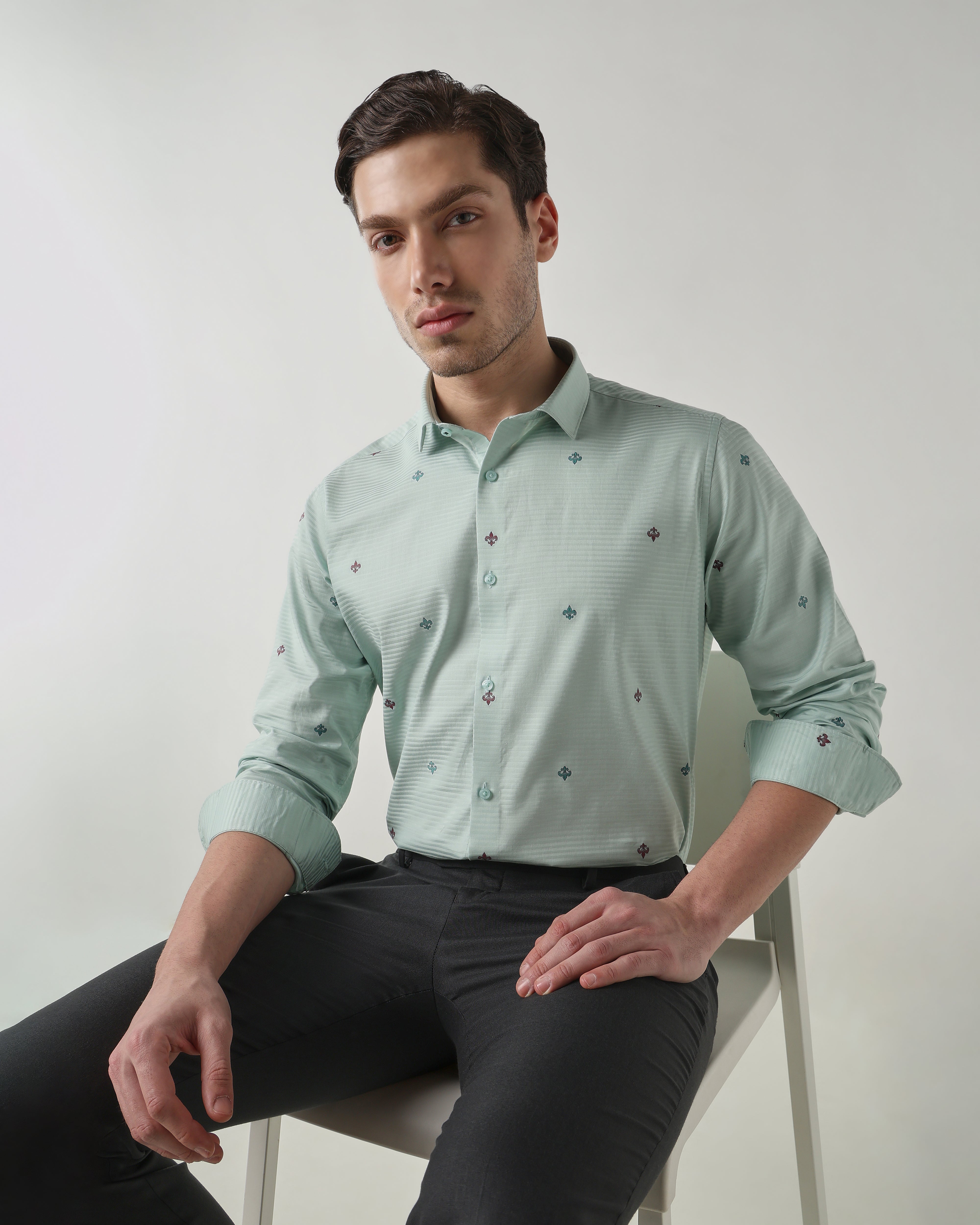 Men Regular Fit Shirt Pista