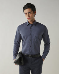 Slim Fit Shirt Airforce Blue