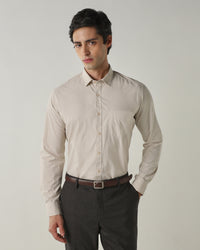 Slim Fit Shirt Cream