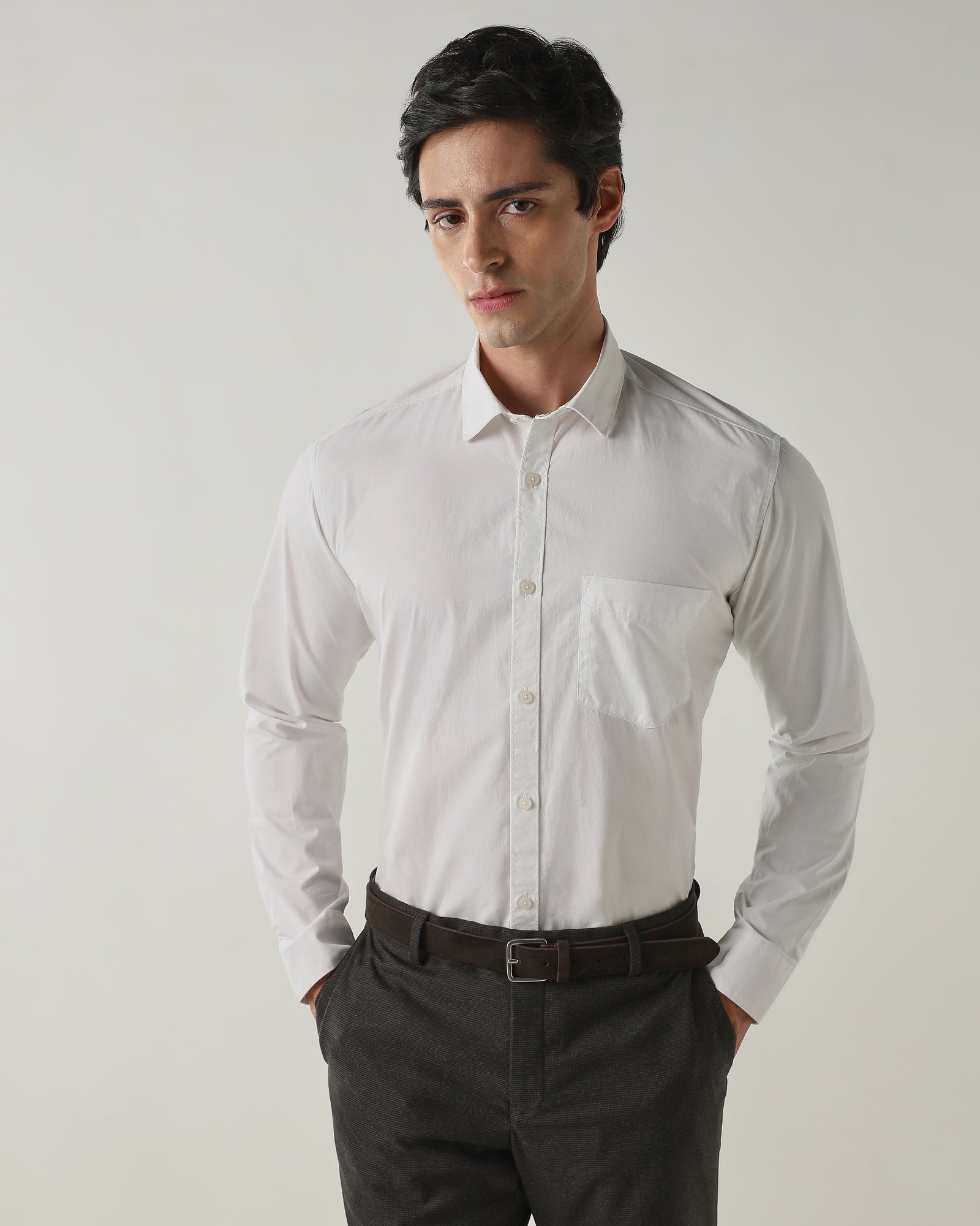Slim Fit Shirt White