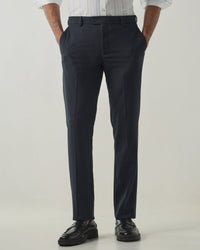 Blue Mel Tailor Fit Fashion Formal Trousers