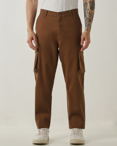 Regular Fit Cargo Brown