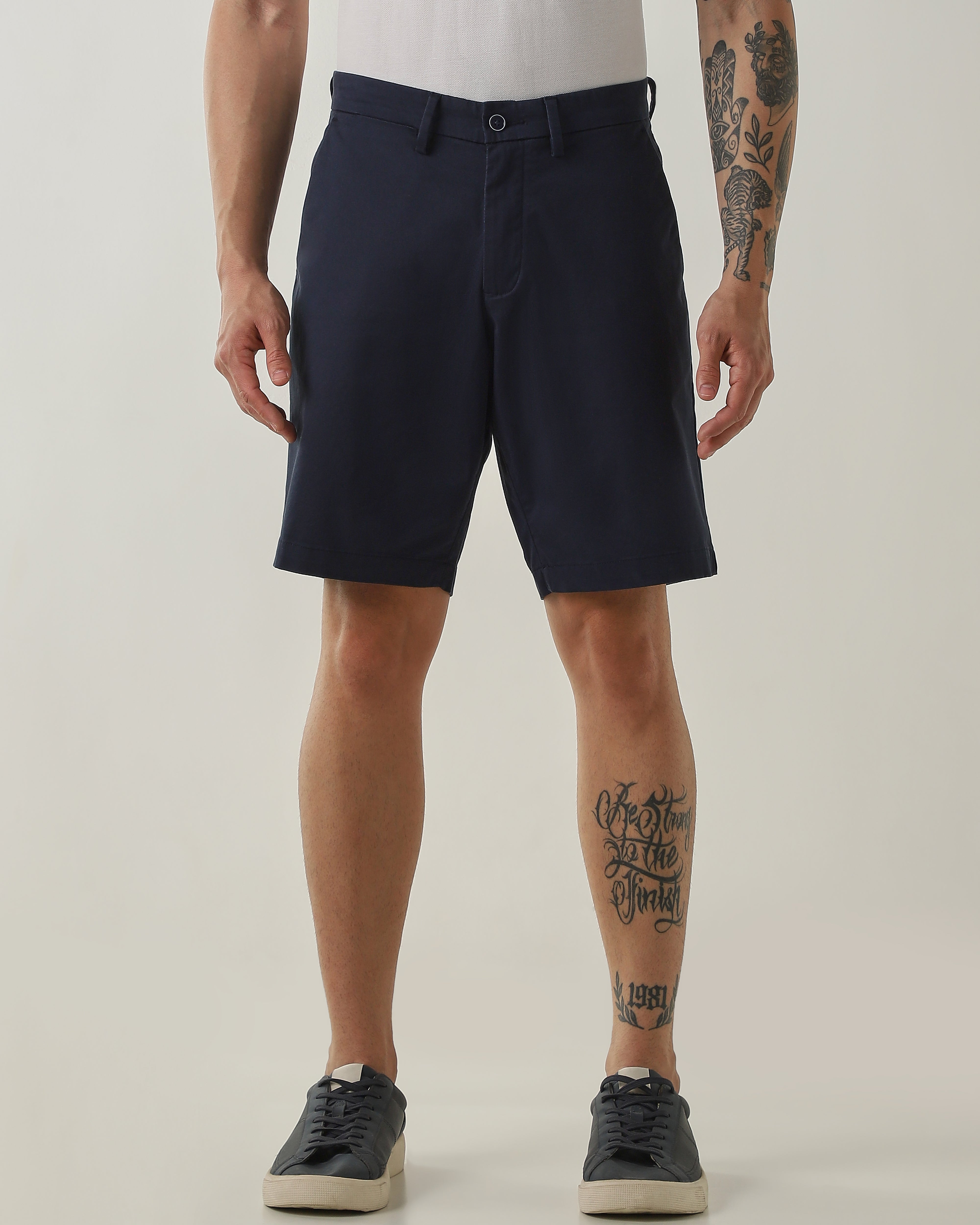 Regular Fit Shorts Navy
