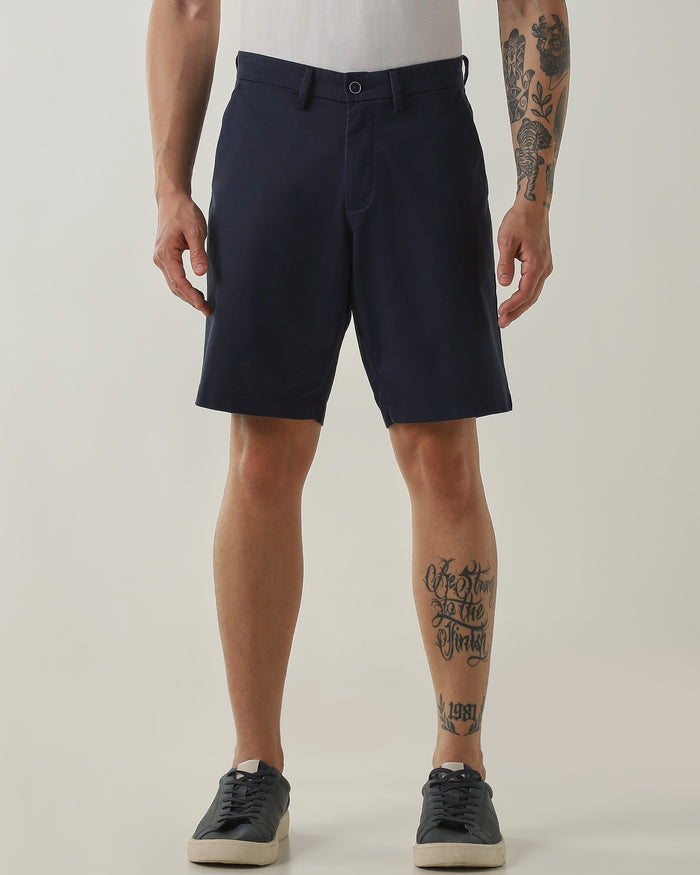 Regular Fit Shorts Navy