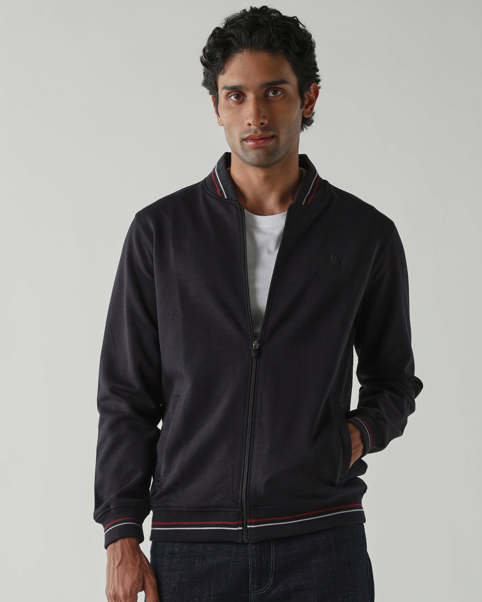 Round Neck Full sleeve  Sweatshirts – Anthracite