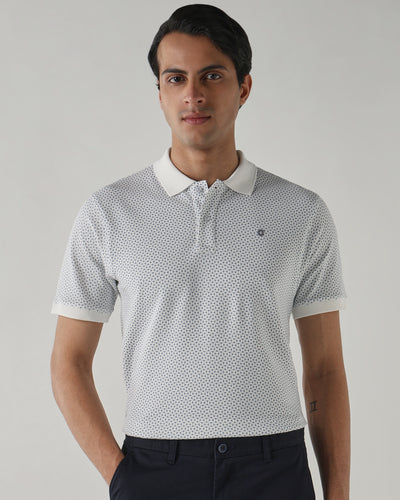 Men Regular Fit T-Shirt Bright White