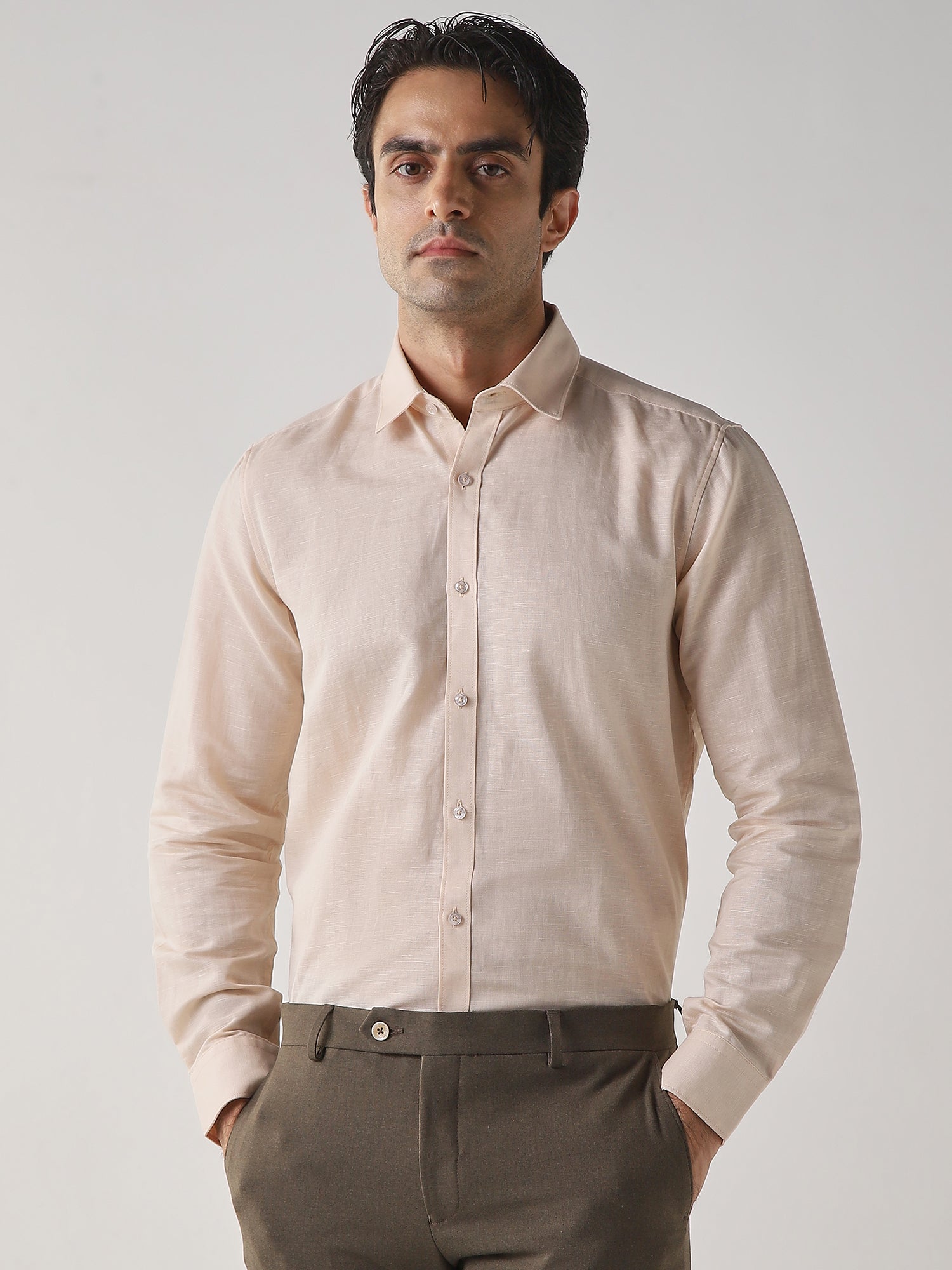 Shirts - Beige | Classic Formalwear