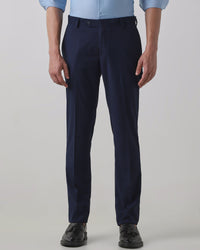 Navy Regular Fit Trouser
