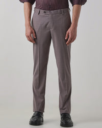 Light gery Regular Fit Trouser