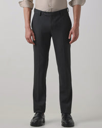 Dark Grey Regular Fit Trouser