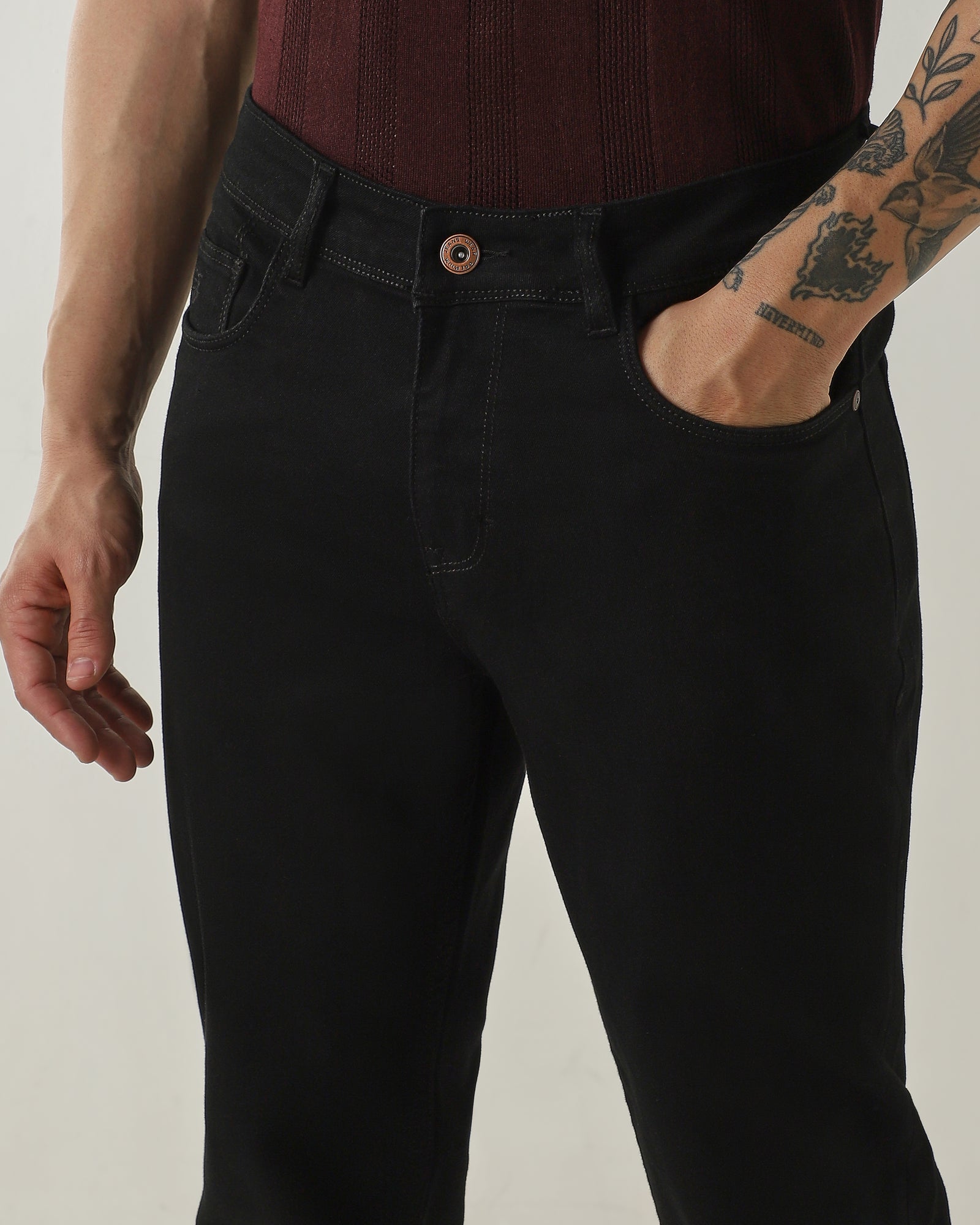 Slim Fit Jeans Black