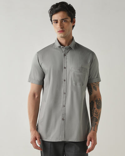 Slim Fit Shirt Grey