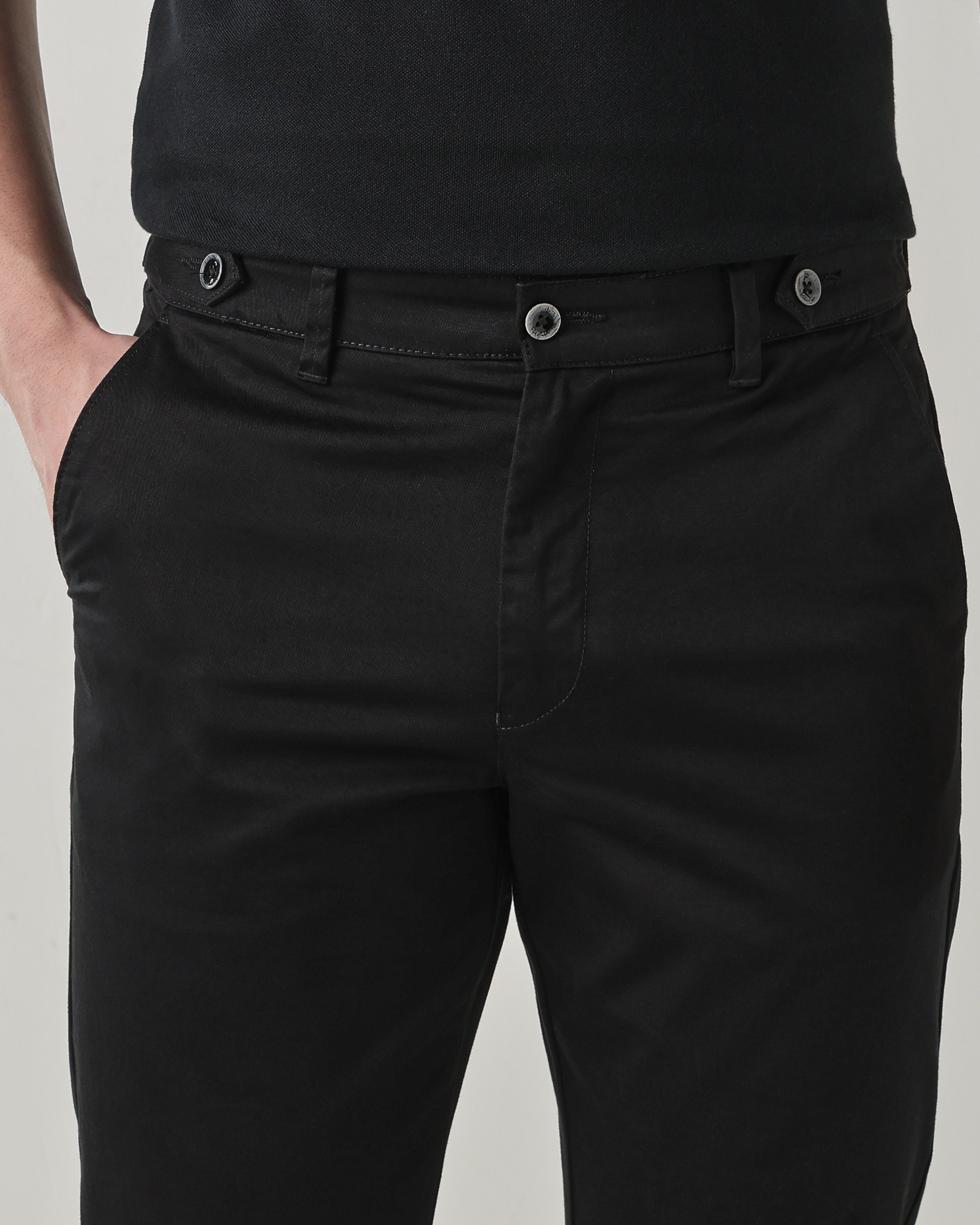 Men Regular Fit Trouser Black