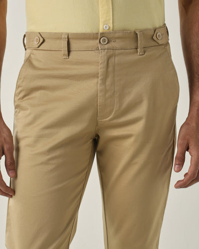 Fawn REGULAR Smart Casual Trousers