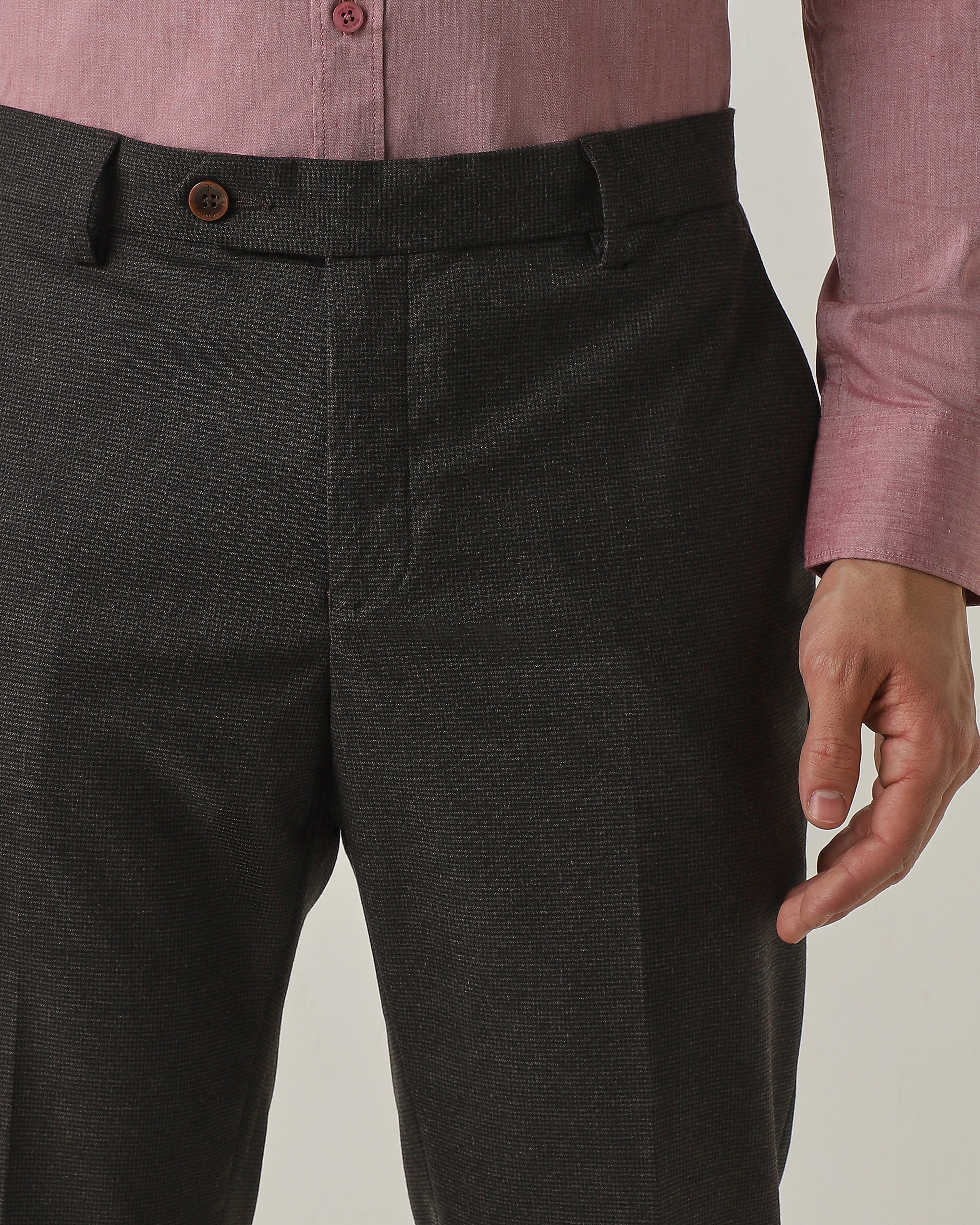 Tailor Fit Trouser Brown