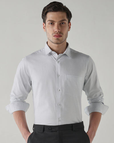 Men Regular Fit Shirt White