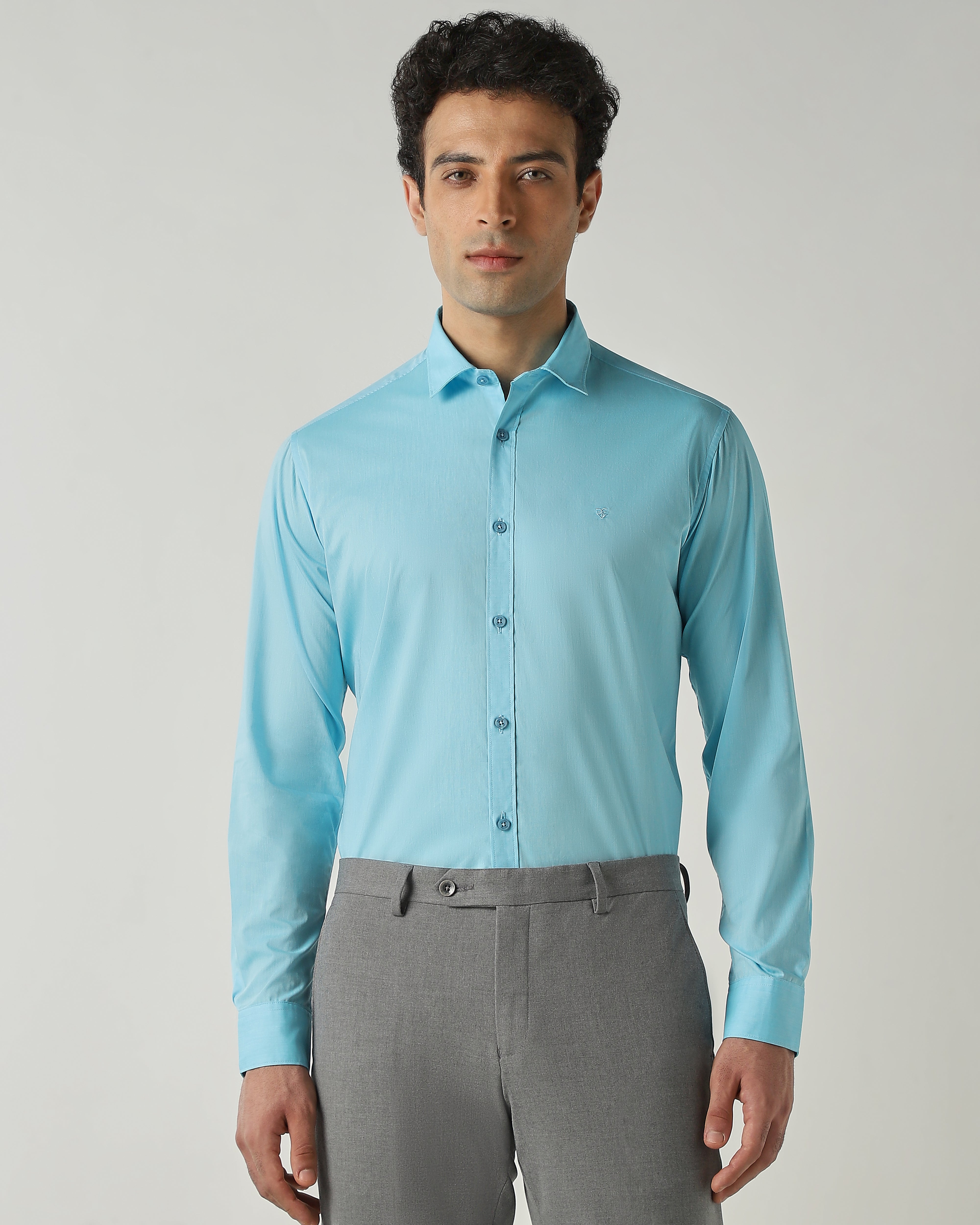 Shirt Aqua Slim Fit 100% Cotton