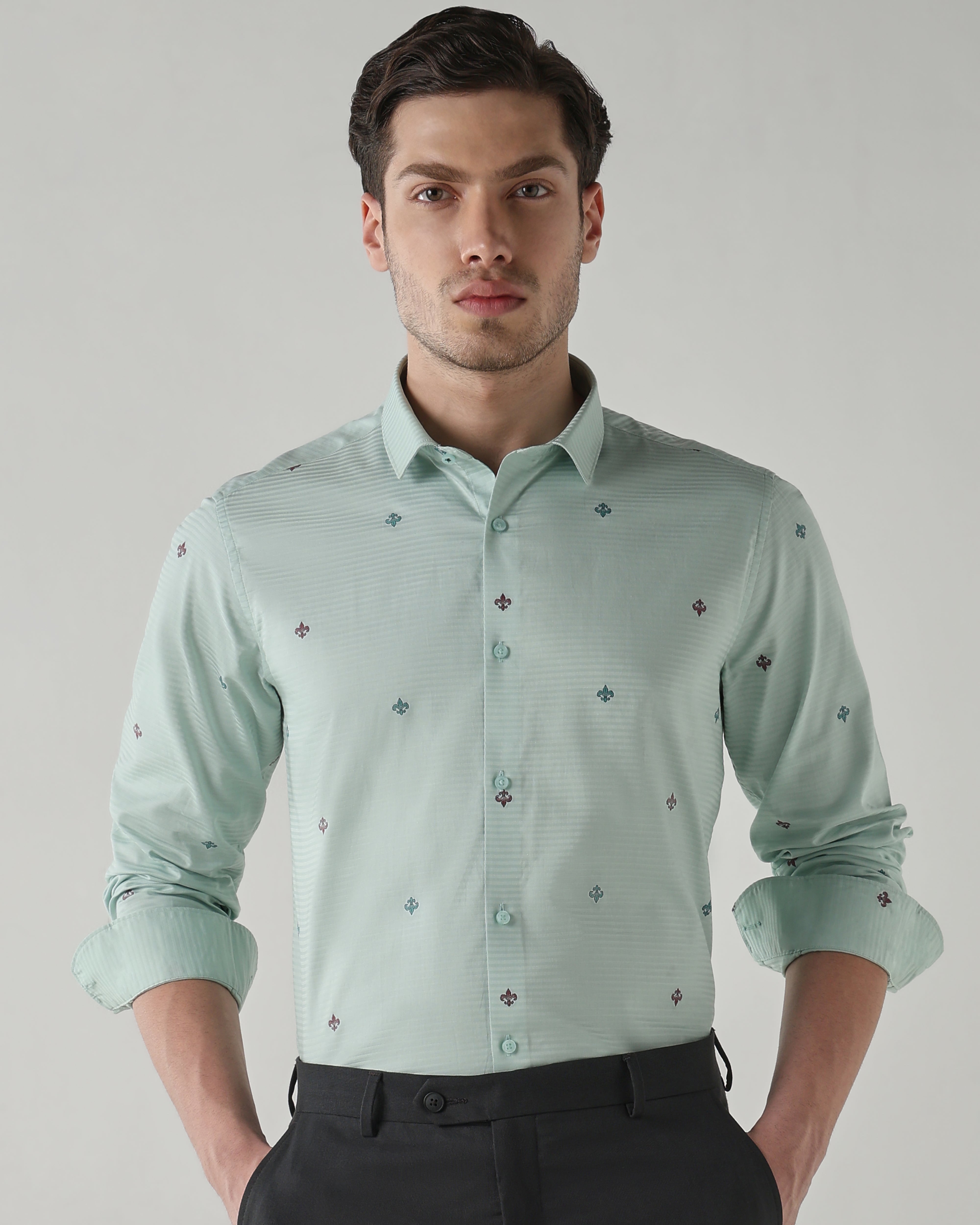 Men Regular Fit Shirt Pista
