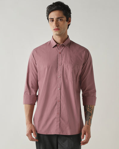Slim Fit Shirt Mauve