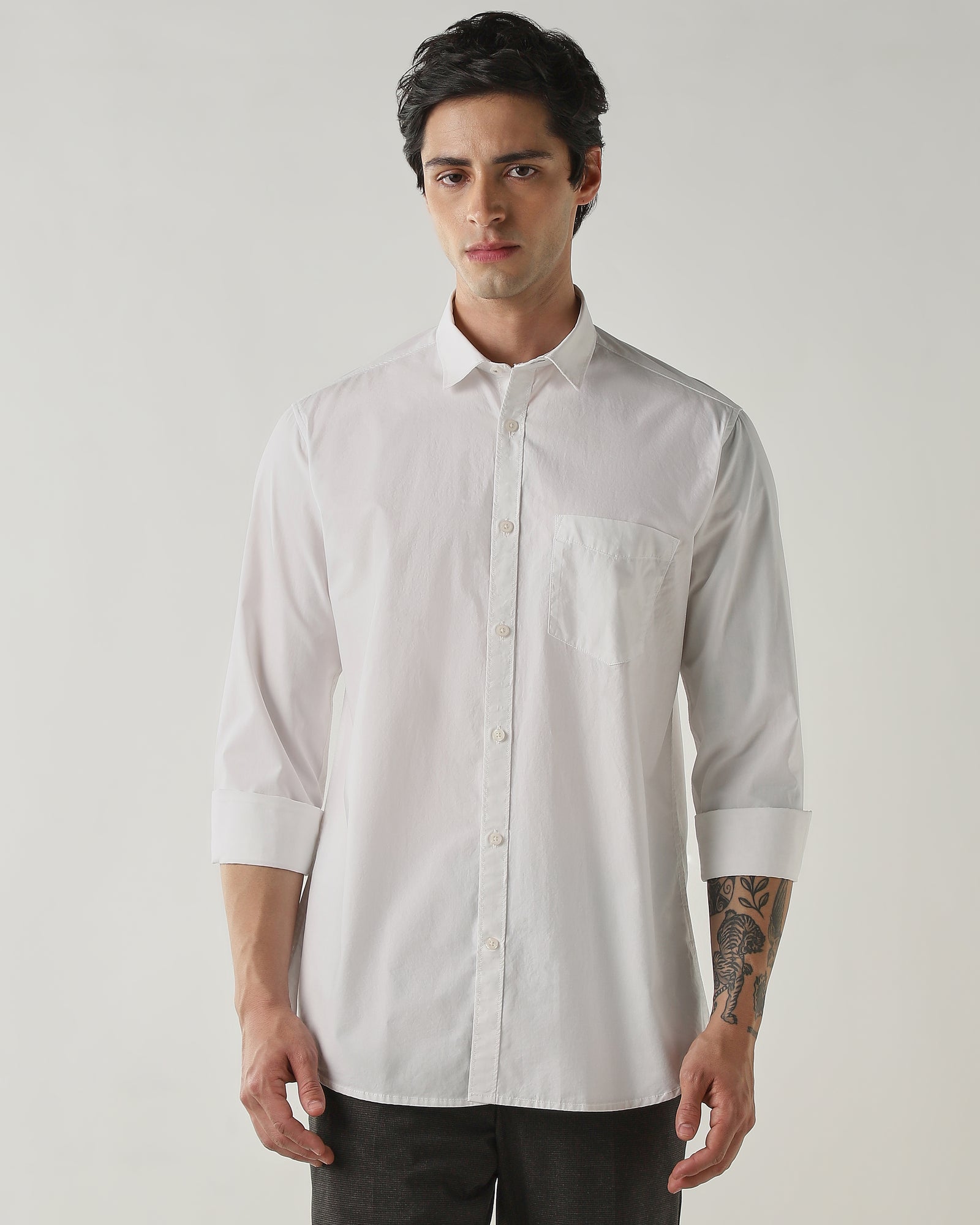 Slim Fit Shirt White