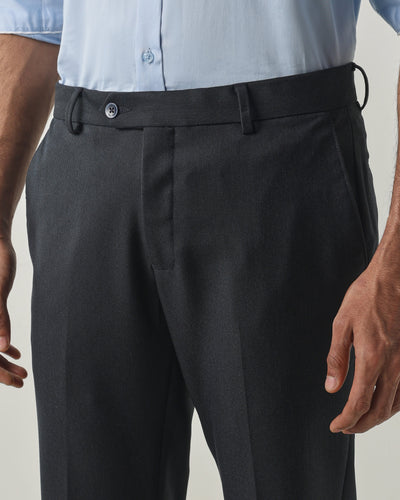 Blue Tailor Fit Fashion Formal Trousers