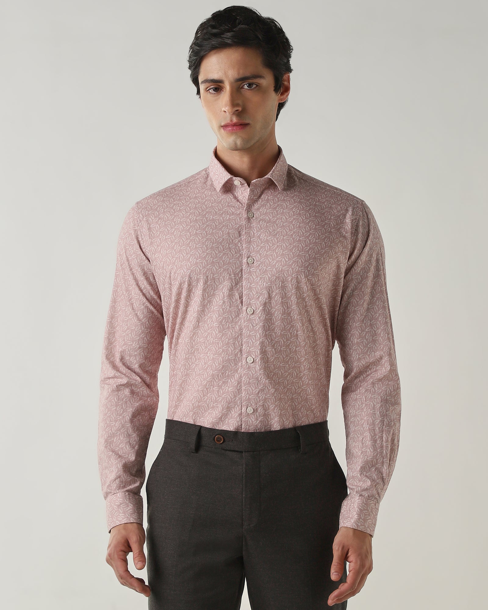 Slim Fit Shirt Mauve