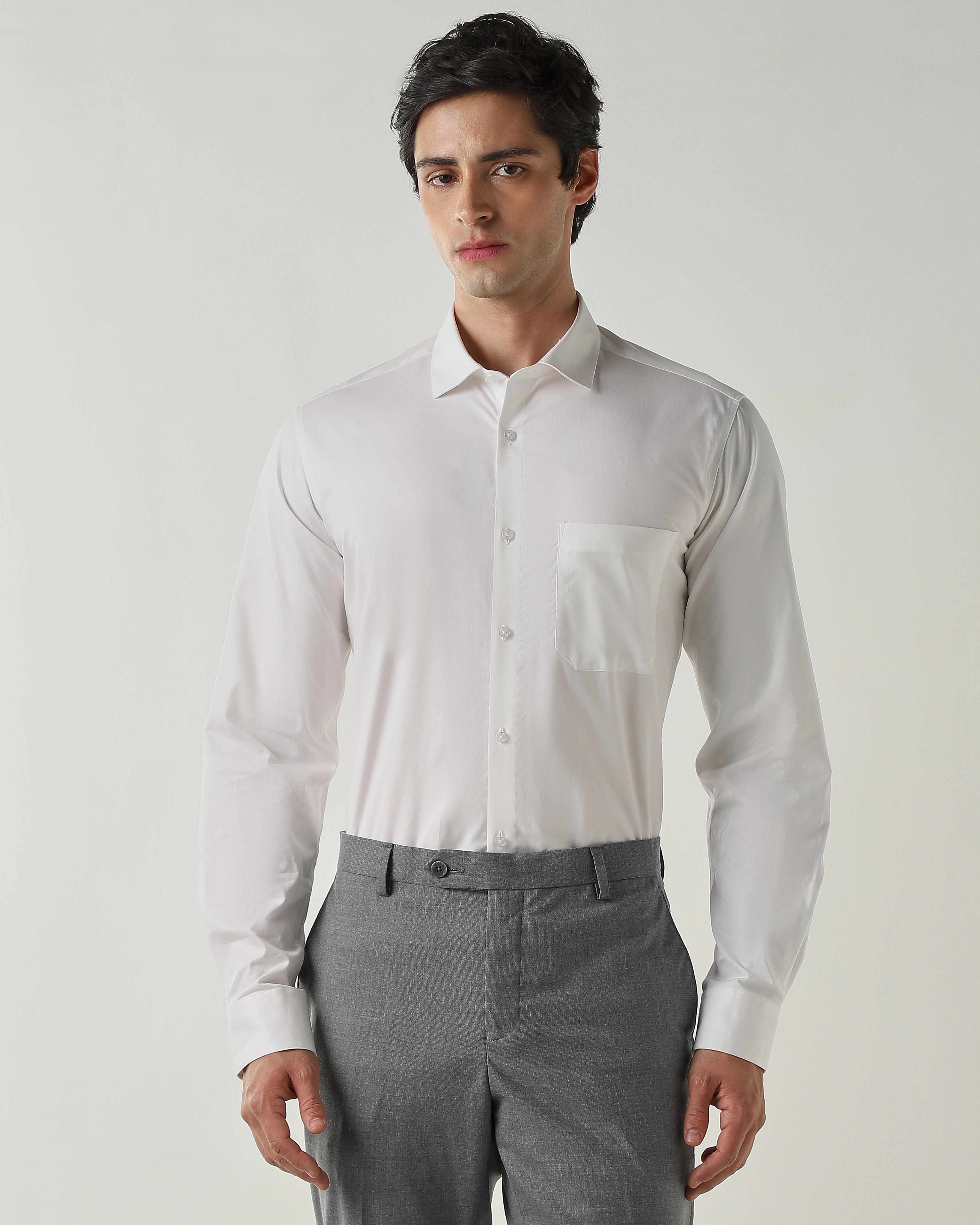Slim Fit Shirt White
