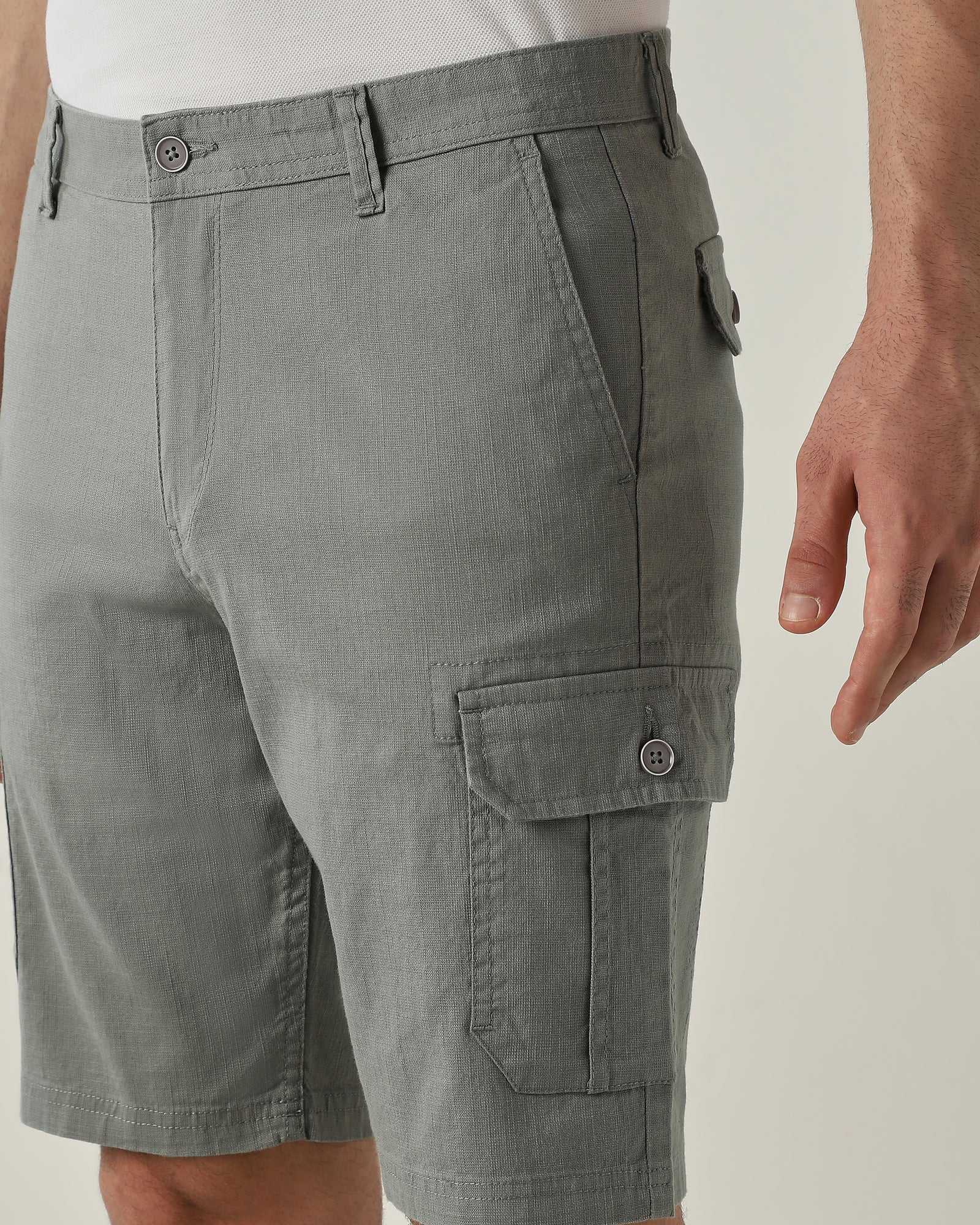 Cargo Short Pista Regular Fit 100% Cotton