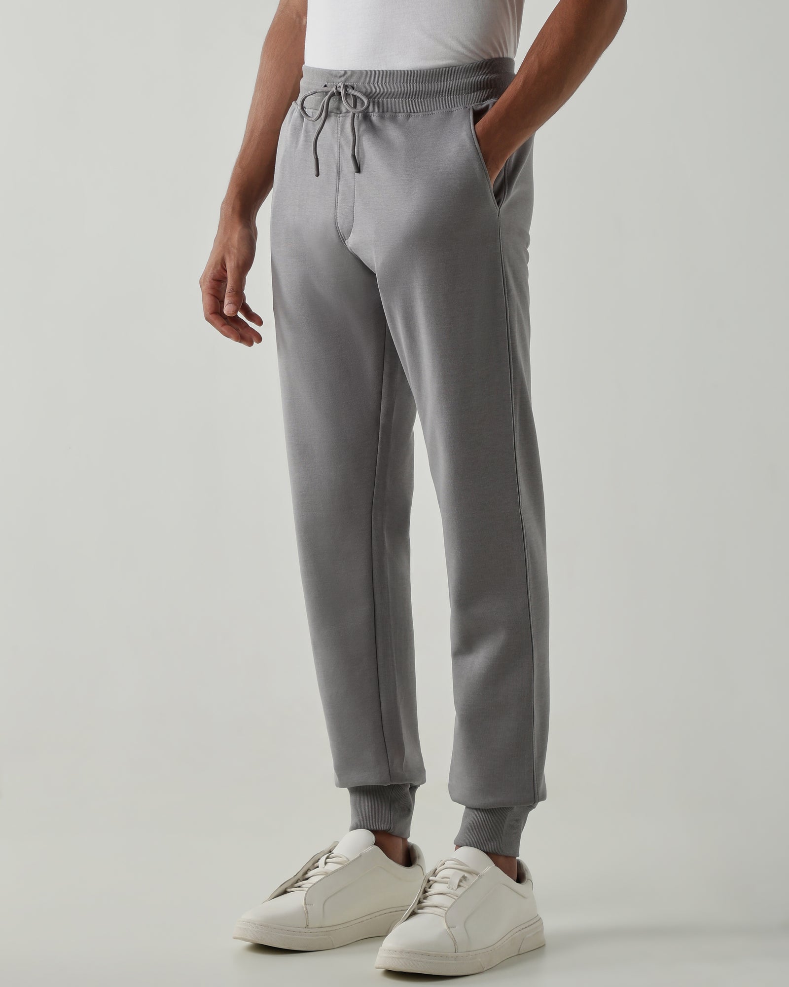 Rib at Waist and bottom Flat Front  Joggers – Night Owl