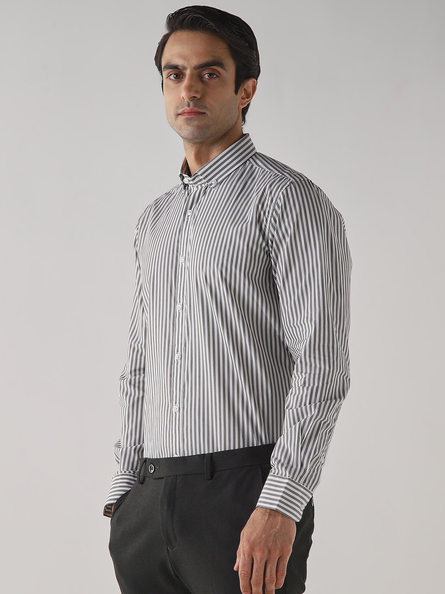 Shirts - WHITE/GREY | Classic Formalwear