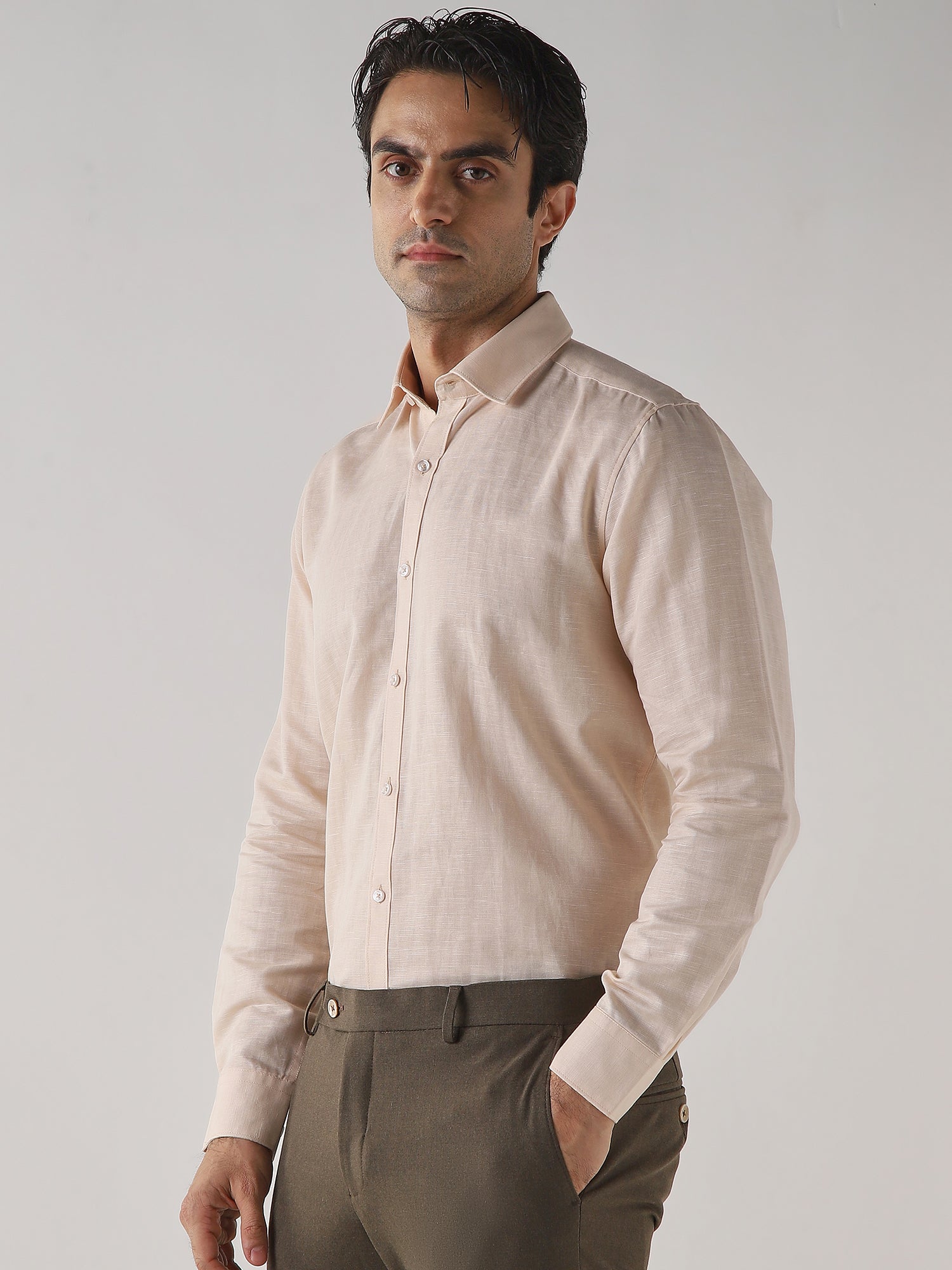 Shirts - Beige | Classic Formalwear