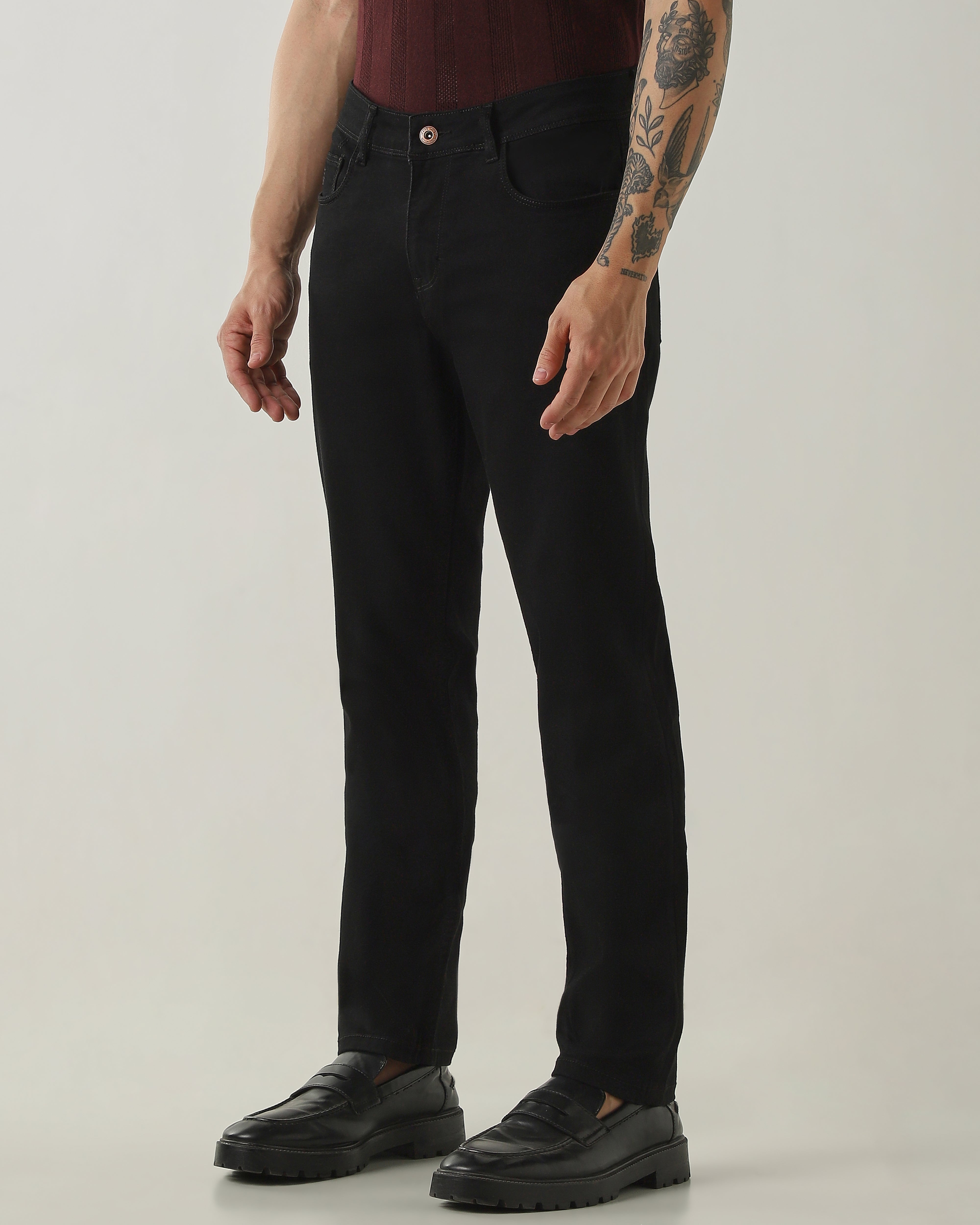 Slim Fit Jeans Black