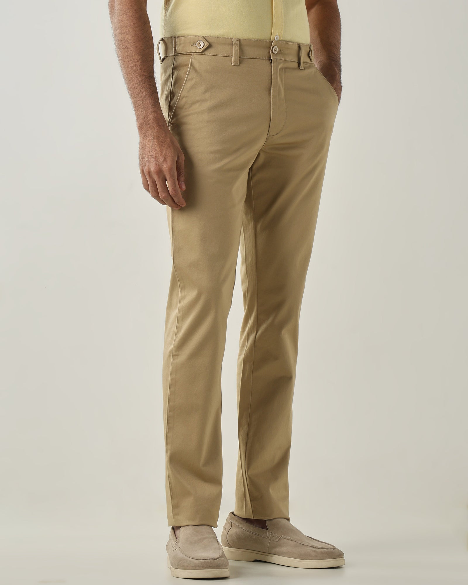 Fawn REGULAR Smart Casual Trousers