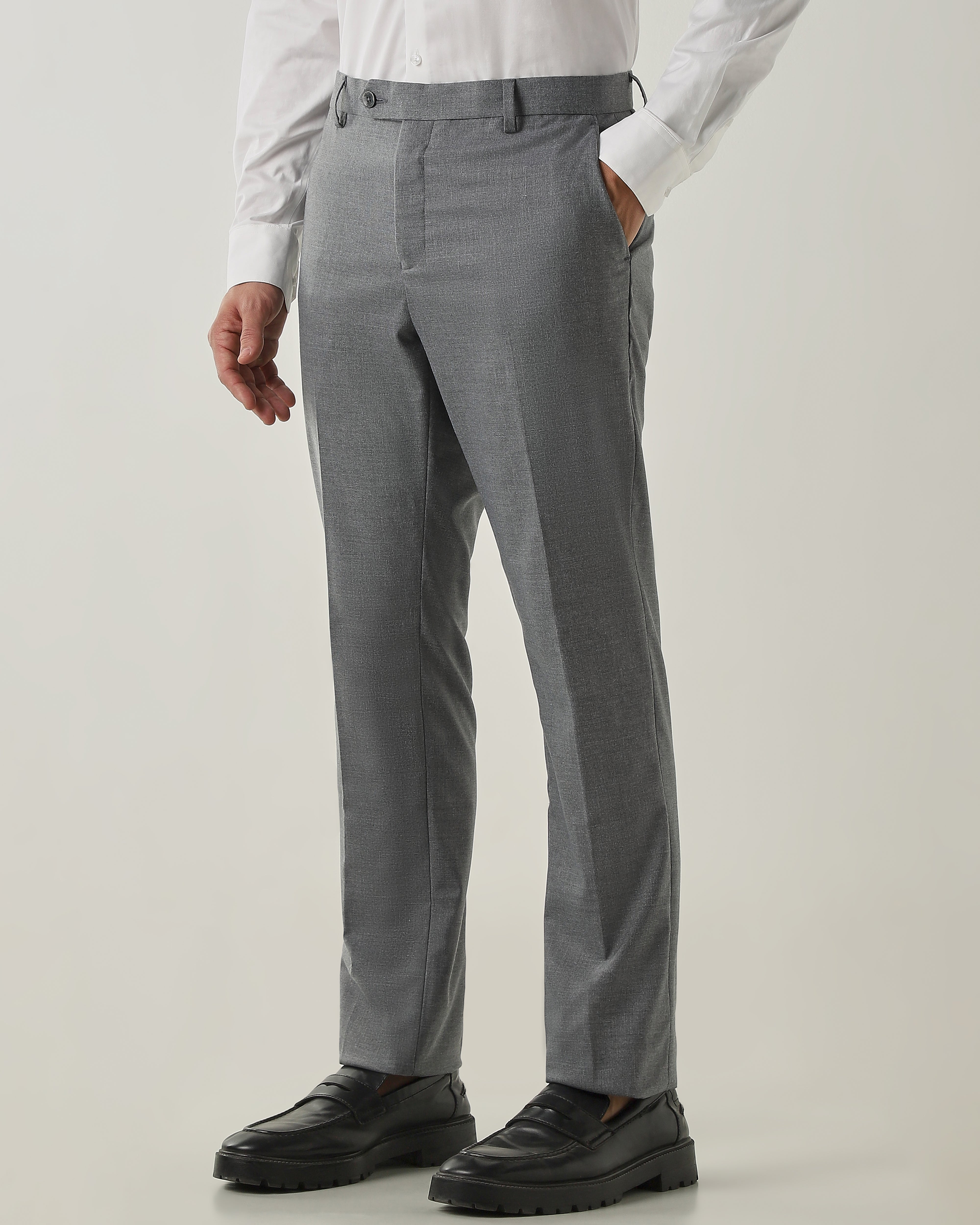 Tailor Fit Trouser Light Grey