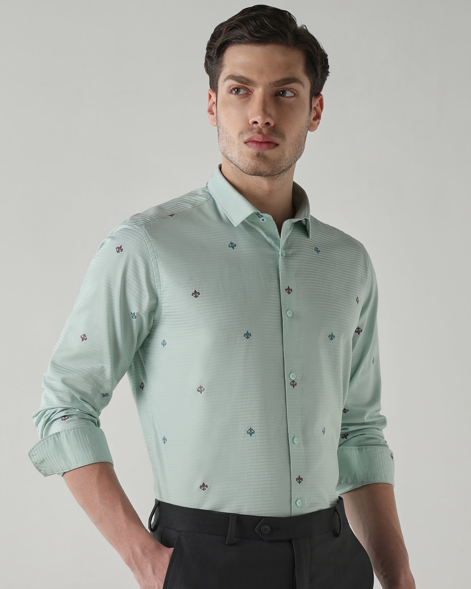 Men Regular Fit Shirt Pista