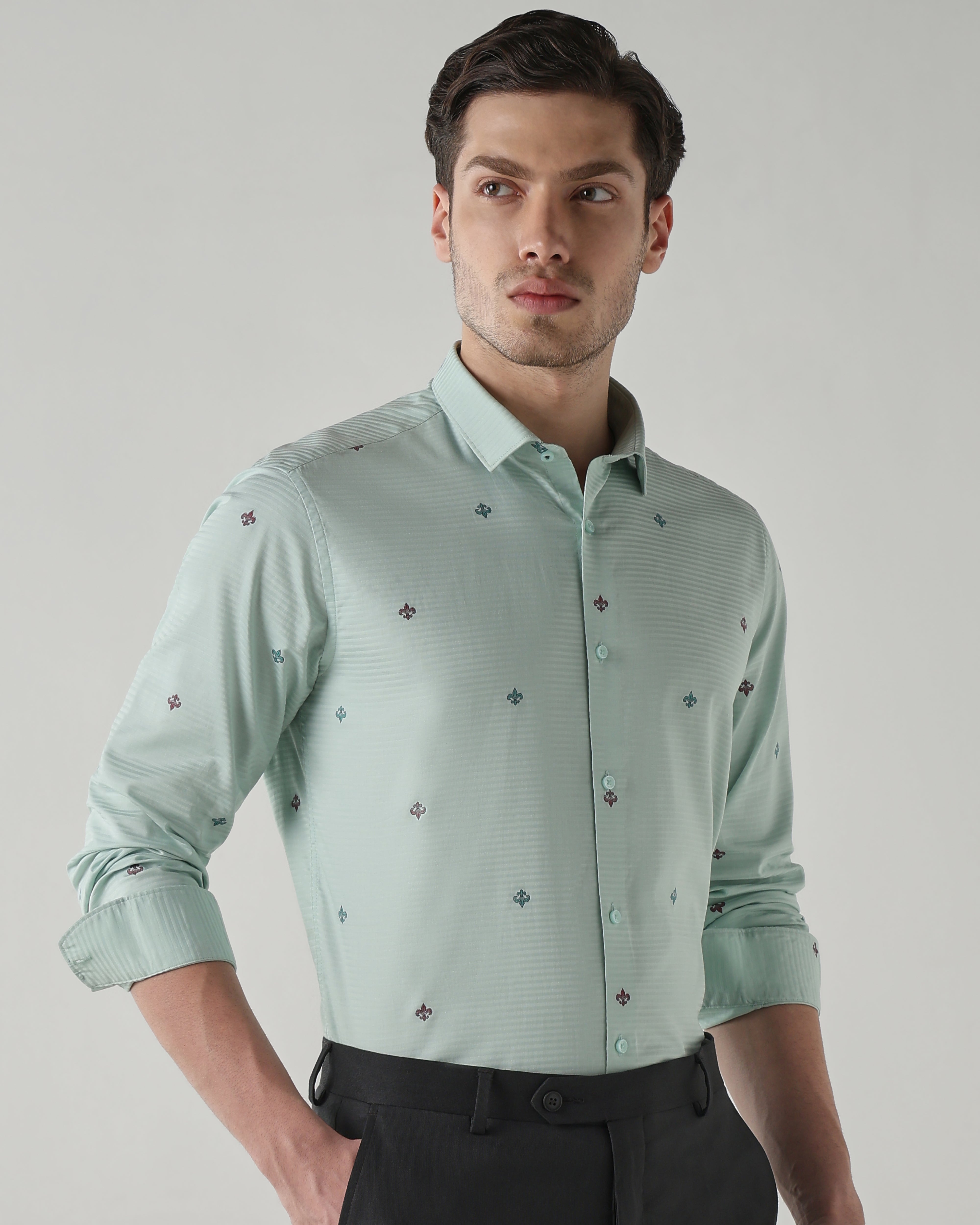 Men Regular Fit Shirt Pista